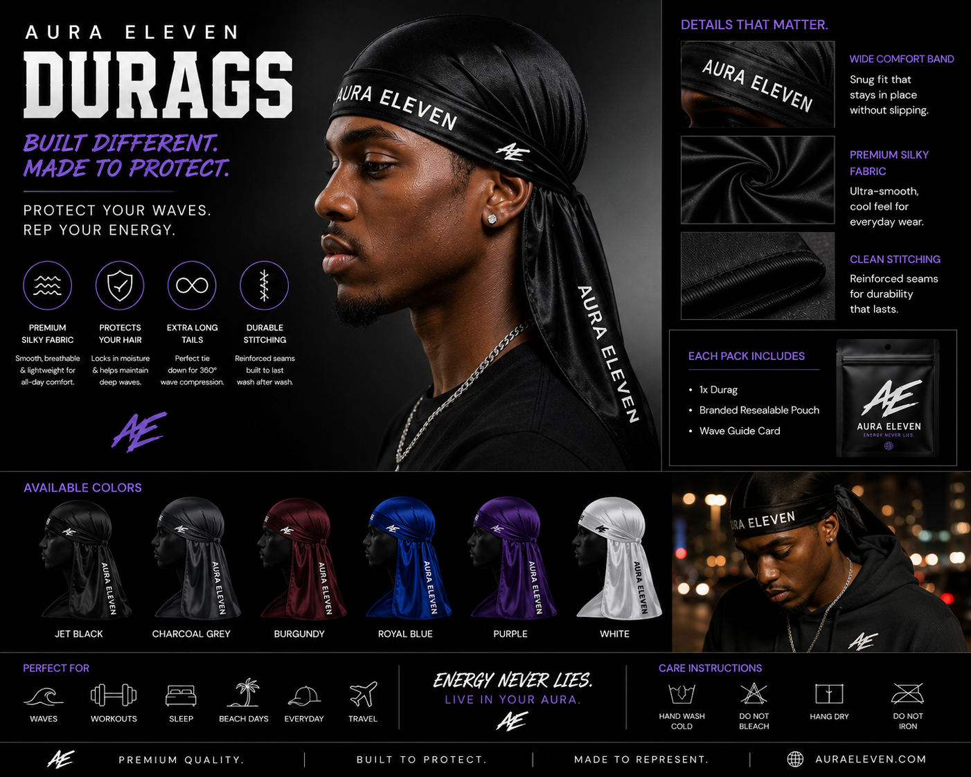 Aura Eleven Signature Durag