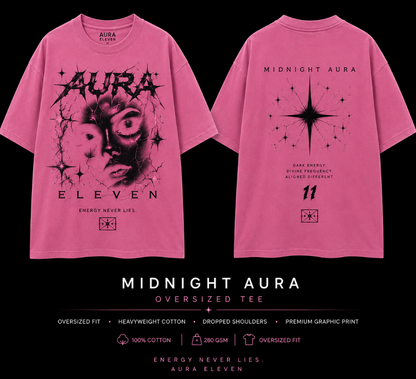 Aura Eleven Women Oversized Tees