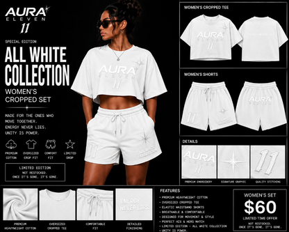 Aura Eleven Women's Cropped Set