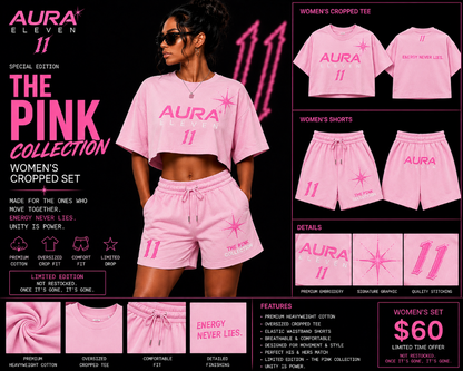 Aura Eleven Women's Cropped Set